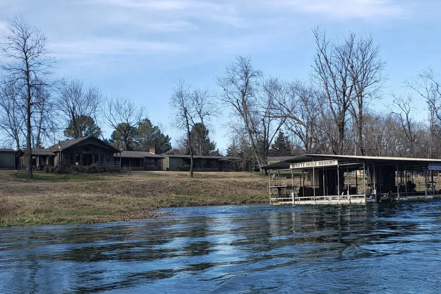 White Hole Resort from the Water